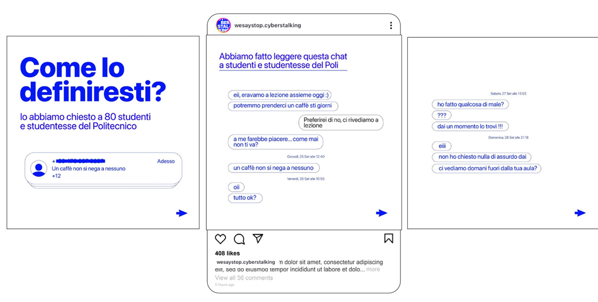 Contenuti social e domande